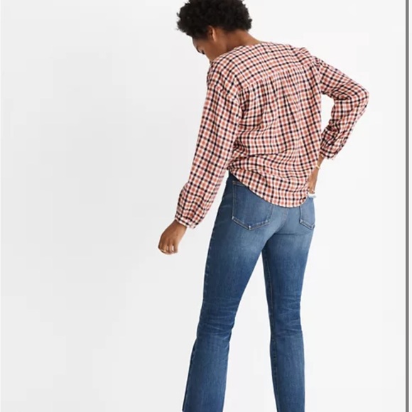 Madewell Meadow Shirt in Check - Picture 2 of 11